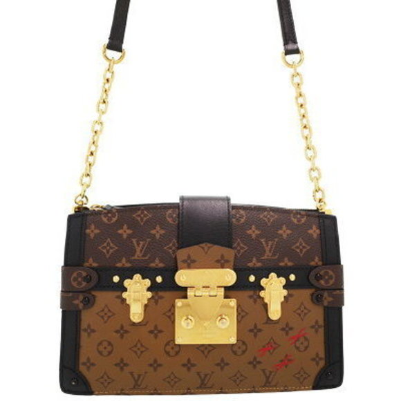 Louis Vuitton Monogram Reverse Trunk Clutch Bag - Picture 1 of 8